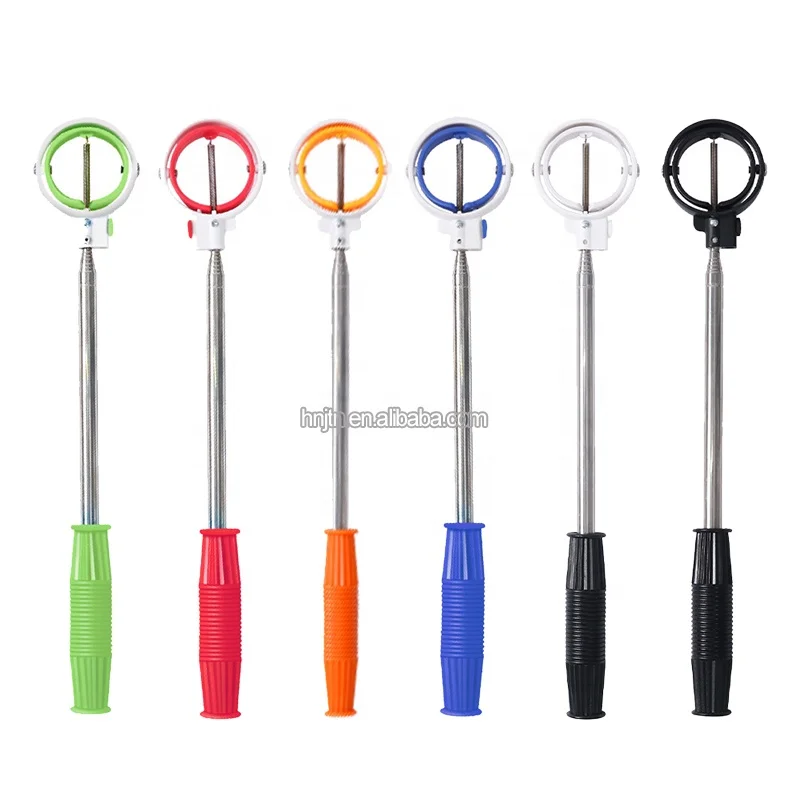 Wholesale Telescopic handle underwater golf ball picker golf driving range golf ball retriever picker telescoping ball picker