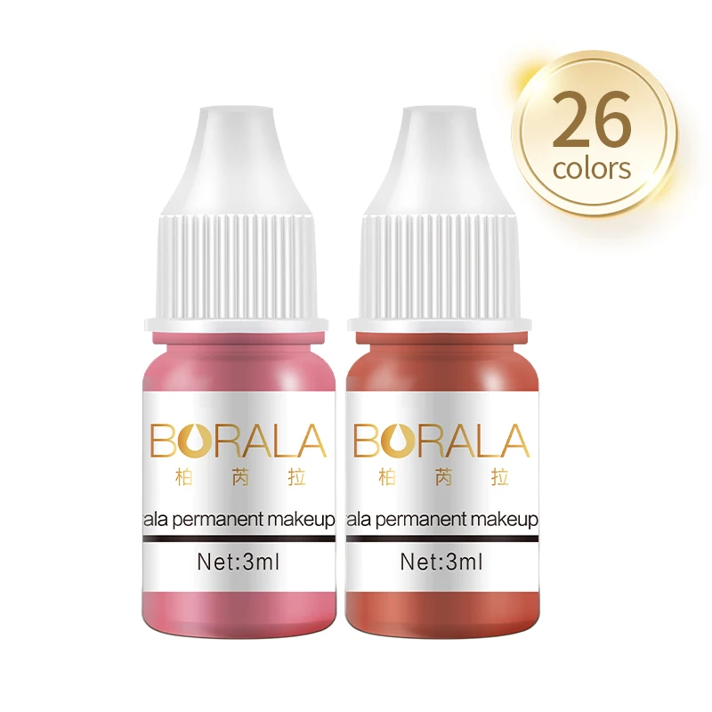 Makeup Pigment  Permanent Makeup Machine Liquid Pigment For Eyebrow Eyeliner Lip Micropigmentation