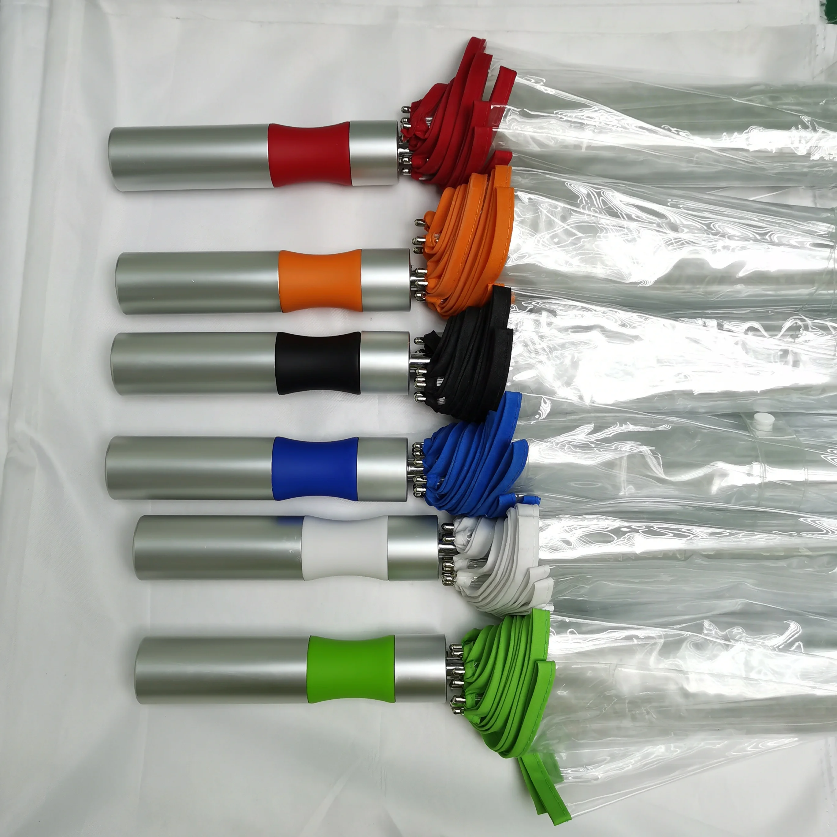 PVC Umbrella Clear Transparent Straight Umbrella With Customized