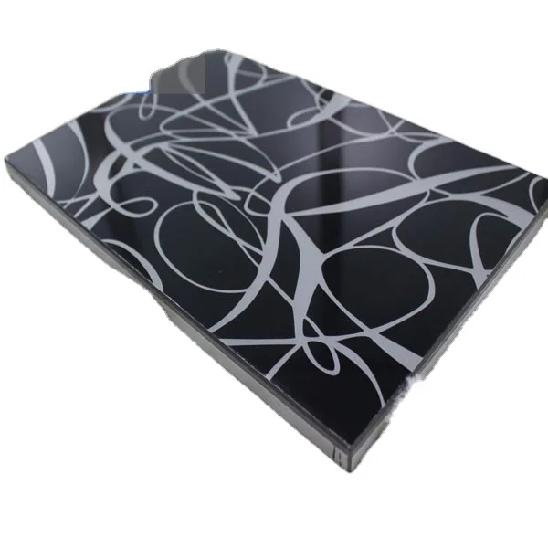 Melamine mdf board 1200 *2800 mm High Glossy Acrylic Laminated Block Board