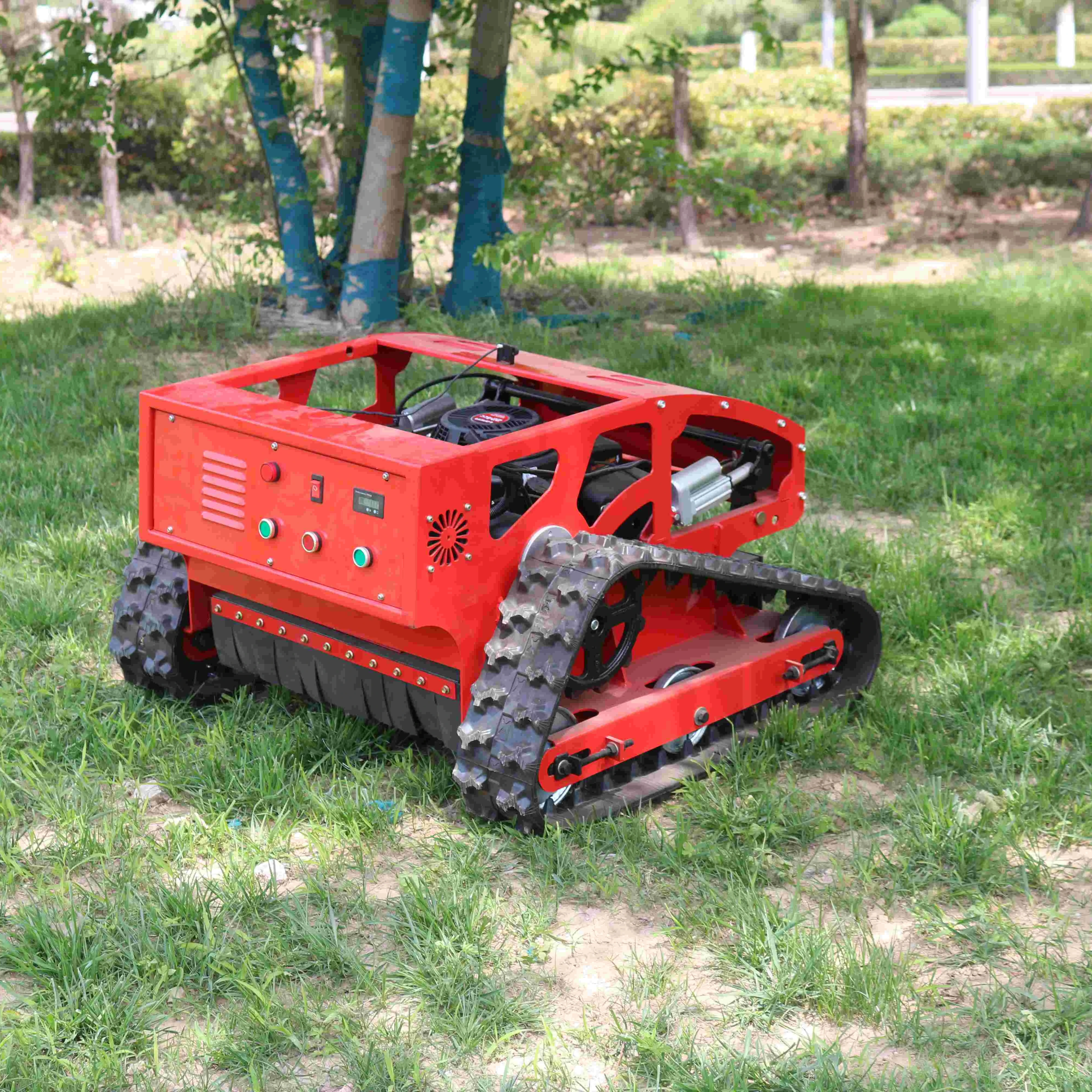 Wholesale Distribution Robot Lawn Mower Automatic for Own Garden Farm Cutting Grass Cutter Width 550mm