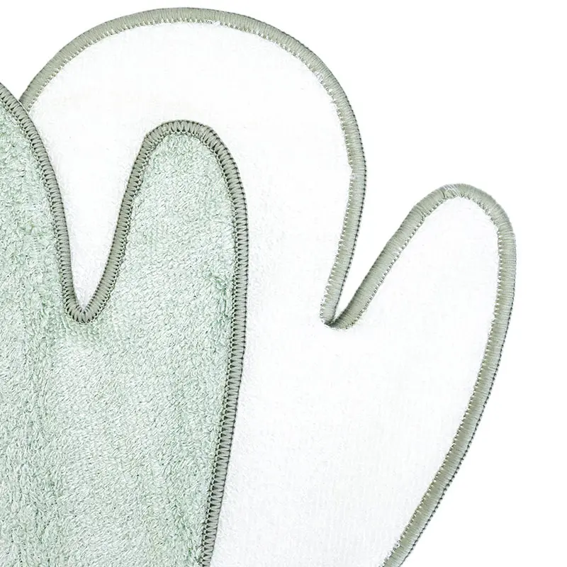 Oil-Resistant Bamboo Fiber Dishwashing Waterproof Kitchen Cleaning Gloves