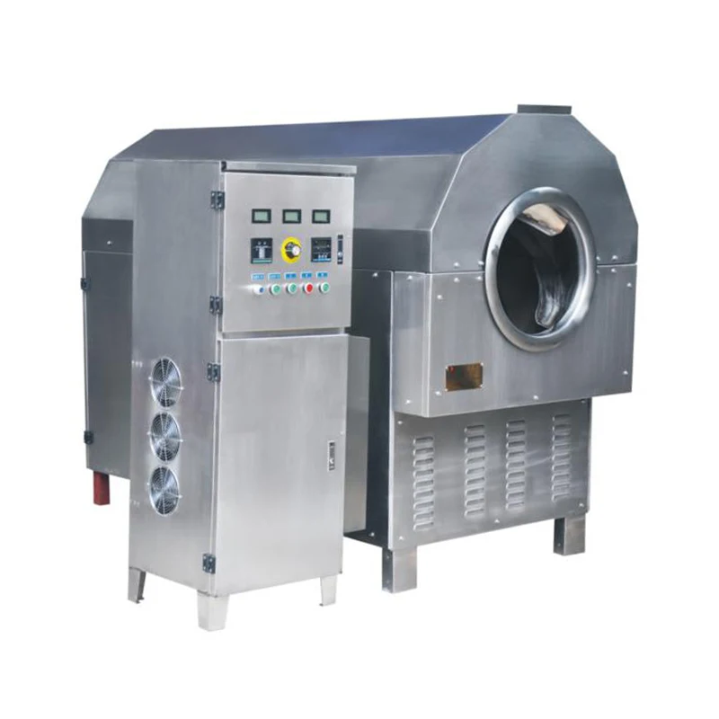 
304 Stainless Steel corn Roasting machine almond hazelnut spiced peas broad walnut roaster machine 