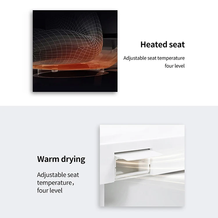 Modern Ceramic Siphonic Flush Commode Color Intelligent Bathroom Smart Bidet Toilet