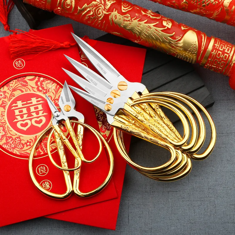 Китайские портные ножницы Longfeng высококачественная нержавеющая сталь подходит для свадебных и ручных