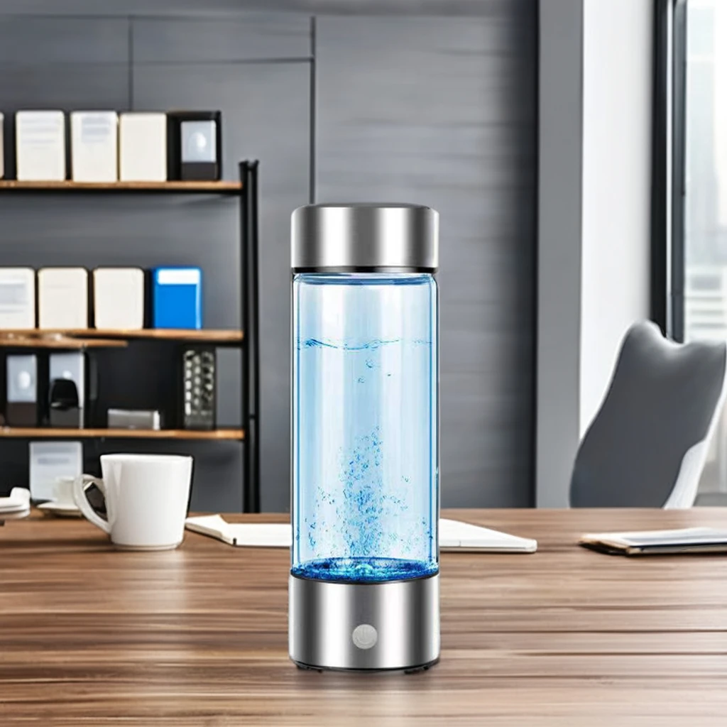 High Quality Portable Hydrogen Water Cup Generator Rechargeable USB/Battery-Powered Stainless Steel Household Desktop Car/RV