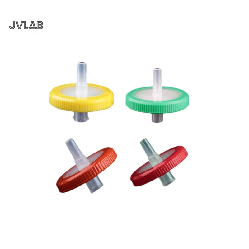 Syringe Filter Diameter 13 25 33mm Needle Filtration MCE PES Nylon PTFE PVDF Membrane Filter