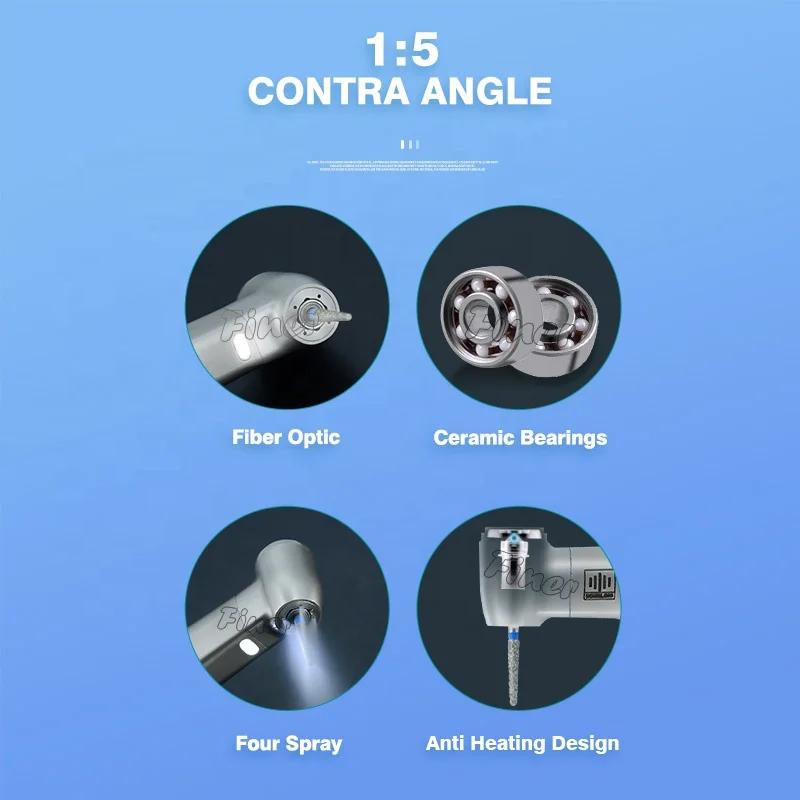 Best dental instruments Dental 1:5 speed increasing handpiece