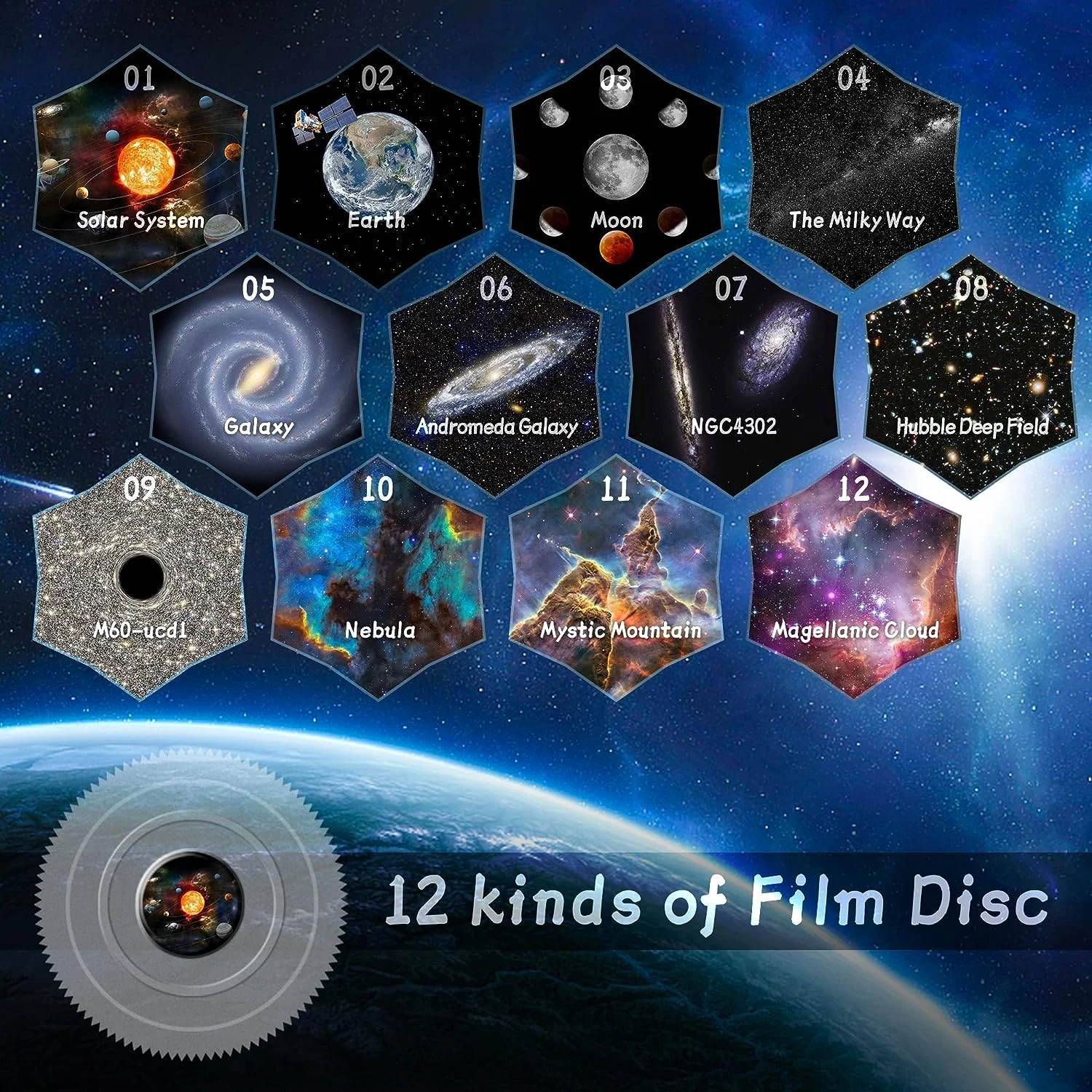 2024 In-stock lampe lune Rotatable Astronaut Projection Lamp Ocean Wave star galaxy projector Star Light Galaxy Projector