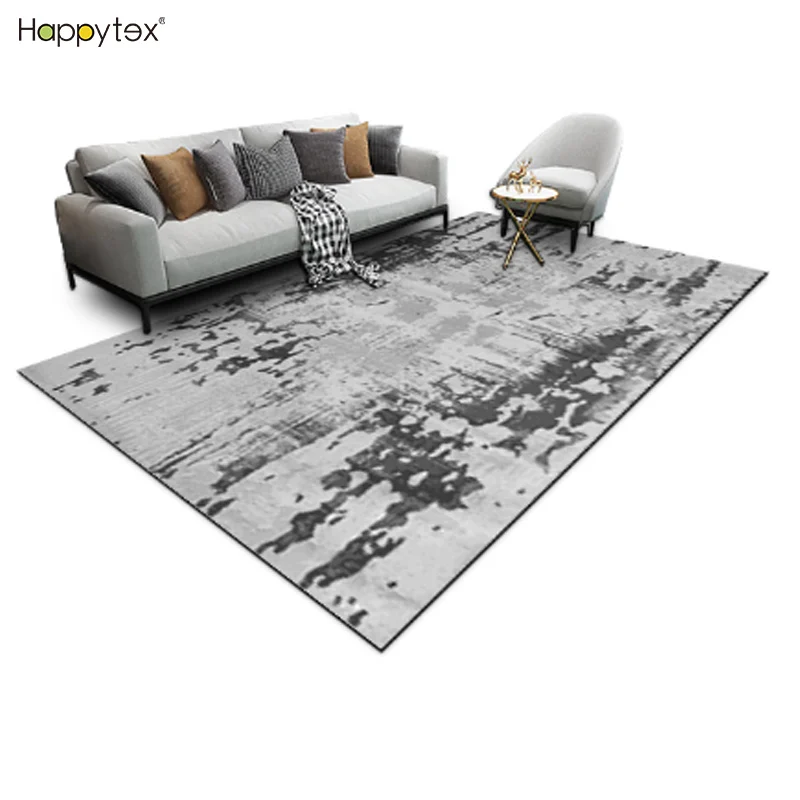 Popular in Malaysia Livingroom Decorations carpet shaggy with geometric design American style