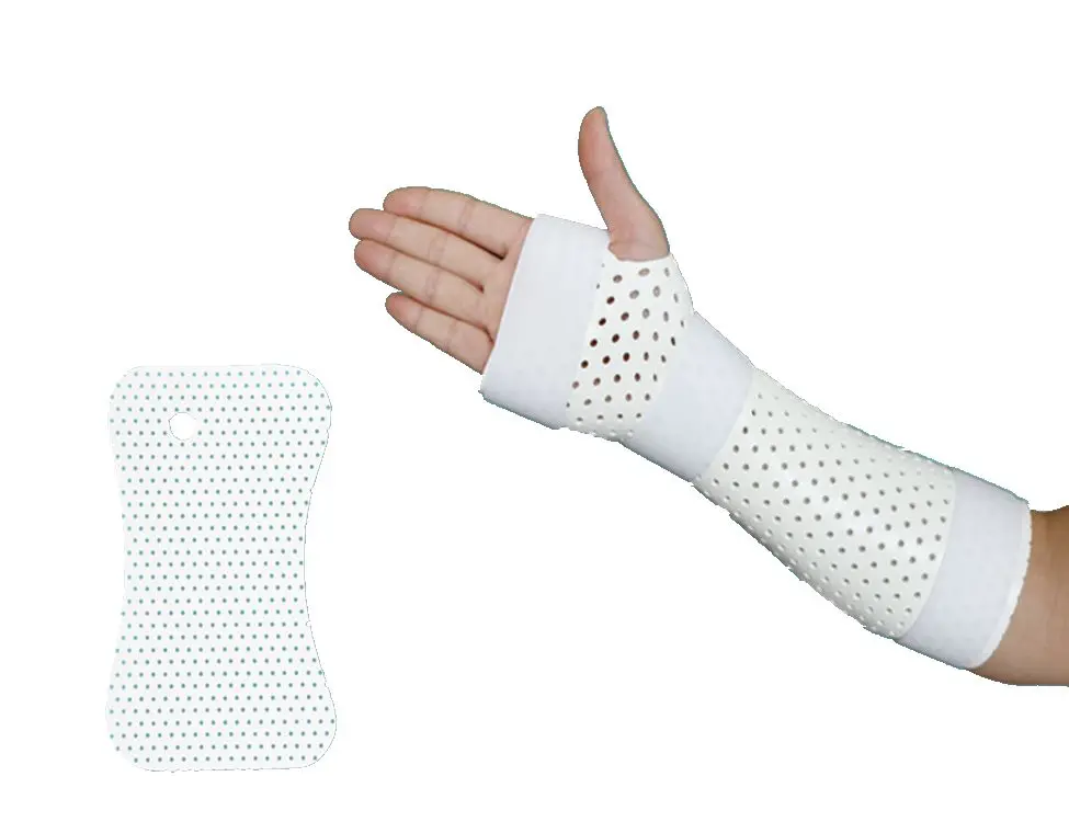 Low temperature thermoplastic plate orthopedic splint materials exported from China