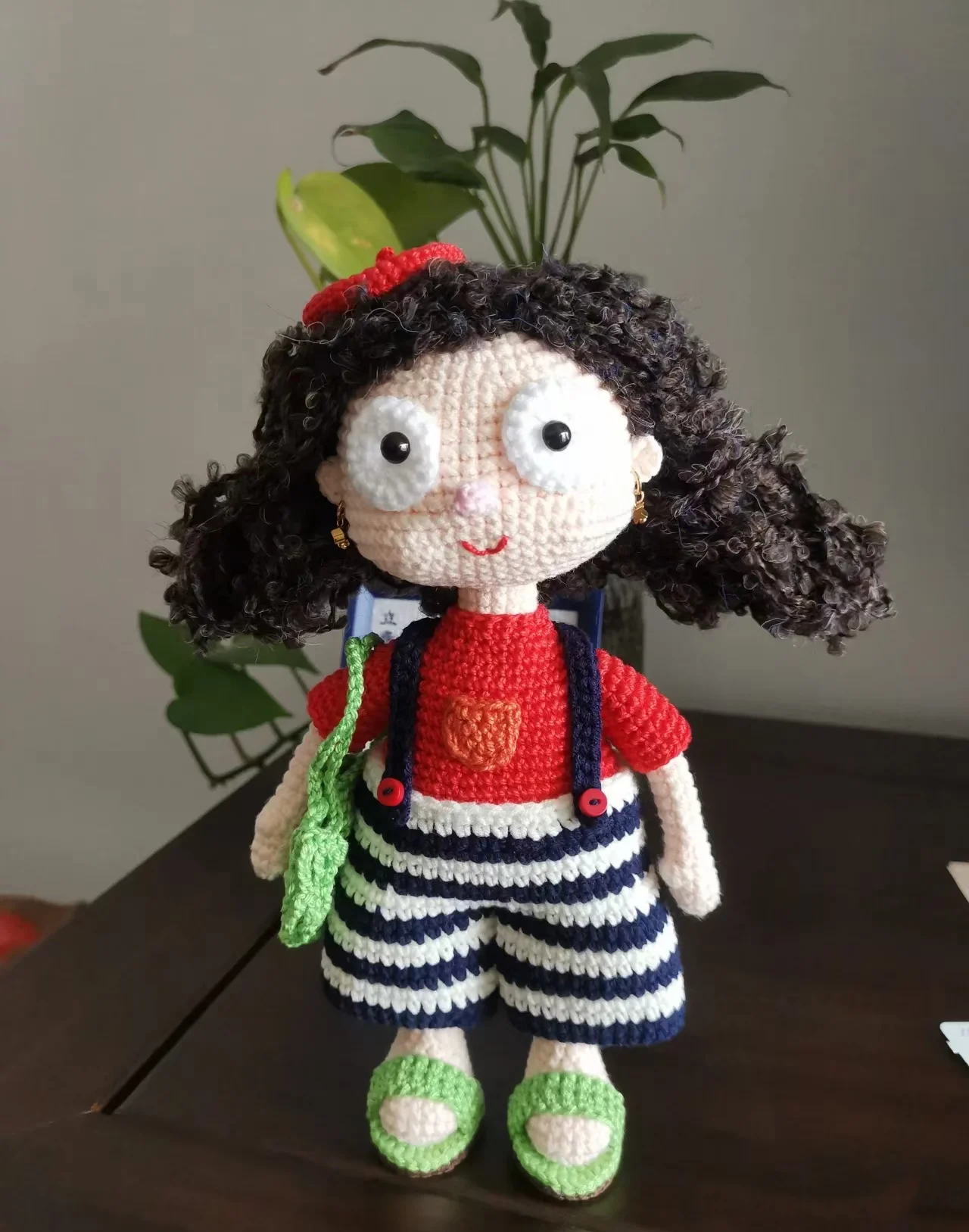 Customizable Crochet Dolls Crochet Knitting Keychain Funny Yarn Knitted Dolls Home Decor Gifts and Party Gift for Gifts Kids