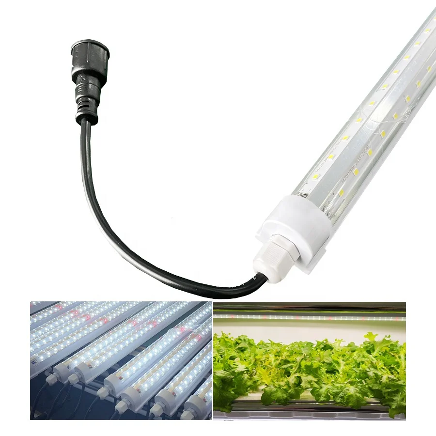 4feet 120cm T8 Tubo Led Uv Grow Light Tubes Supplemental for Growing and Flower