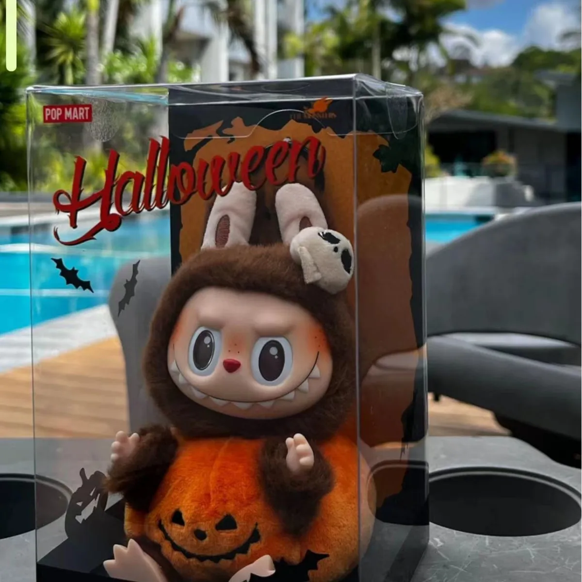 High end Labubu Stock Creative Labubu Doll Macaron Bind Box Pop marts Trendy Play Plush Keychain Figure Kids Toys For Gift