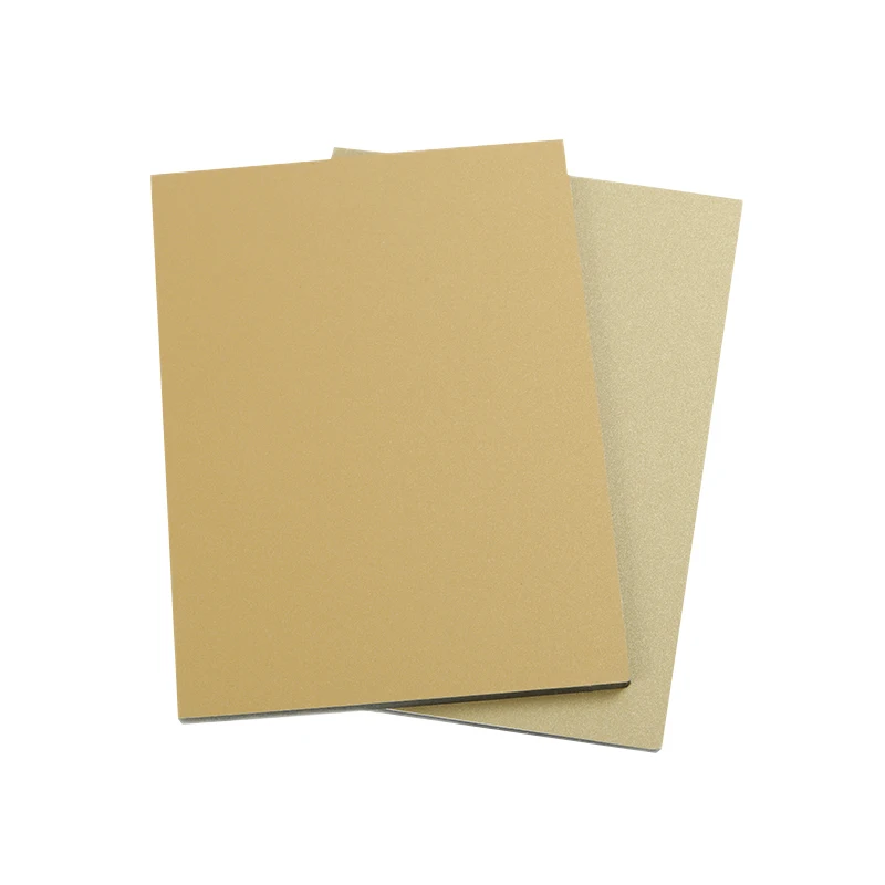Yellow Solid Color Aluminum Composite Panel Plastic Cladding Panel Decorated Wall and Ceiling for sale