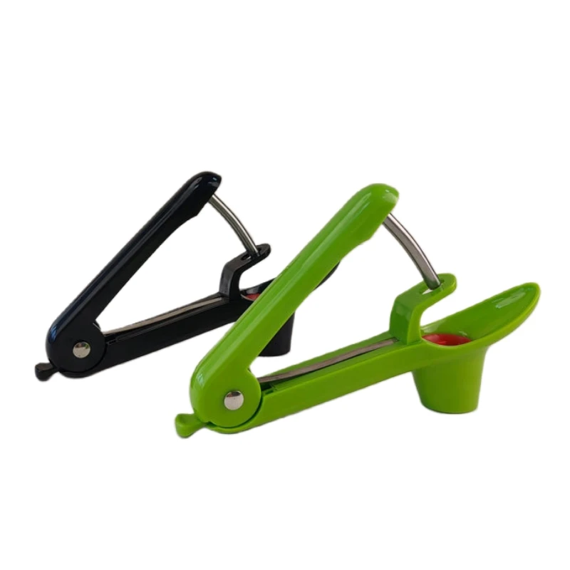 Wholesale Kitchen Gadgets Olive Cherry Pitter Cherries Corer Pitter Tool Stainless Steel Fruit Pit Core Remover for Cherry Jam