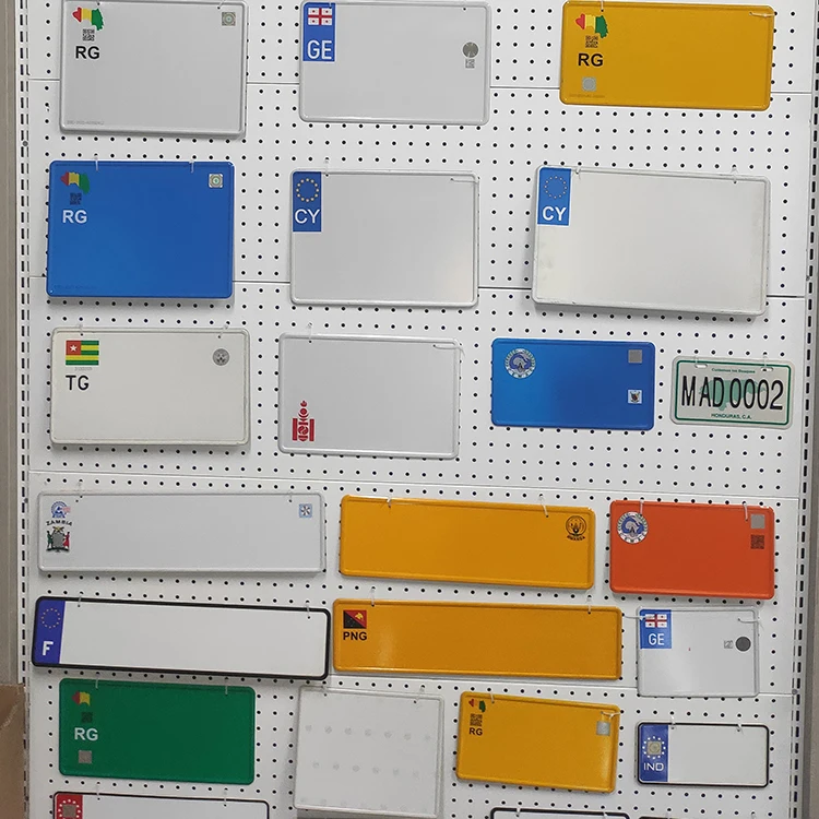 Custom Car Aluminium Ind Number Plate License Plate