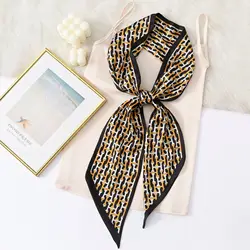 Новинка Весна 2022, резинка для волос из полиэстера с буквенным принтом