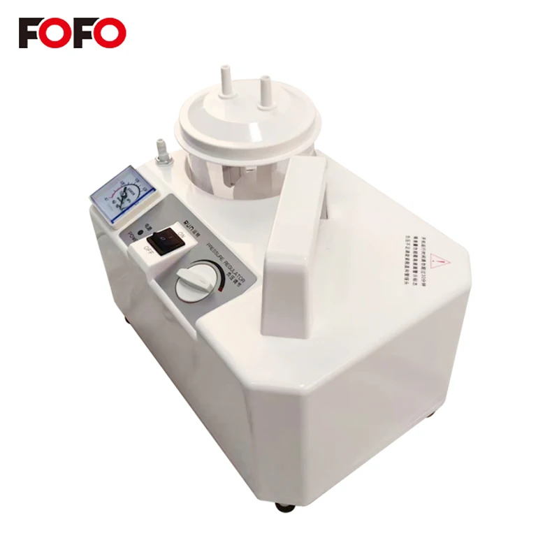 high quality Physical Therapy Phlegm Low Noise 1000ml Suction Machine Medical Electrical Aspirator Portable