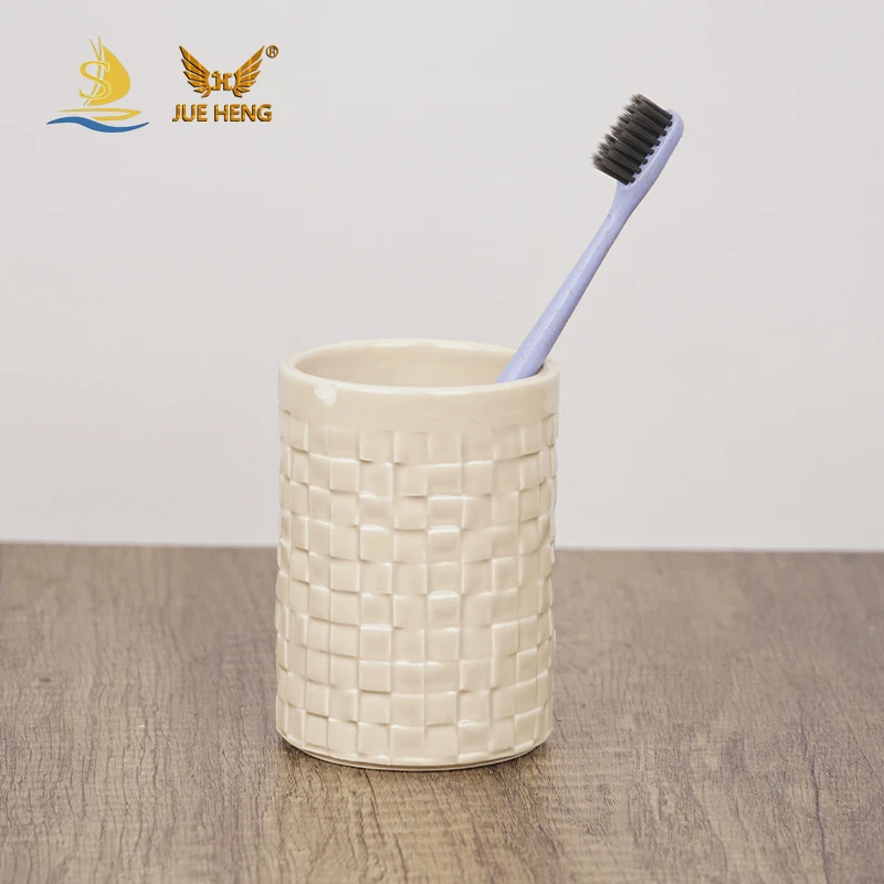 New accessories bathroom ceramic modern stoneware washroom accessories with soap dispenser bathroom ceramic accessories