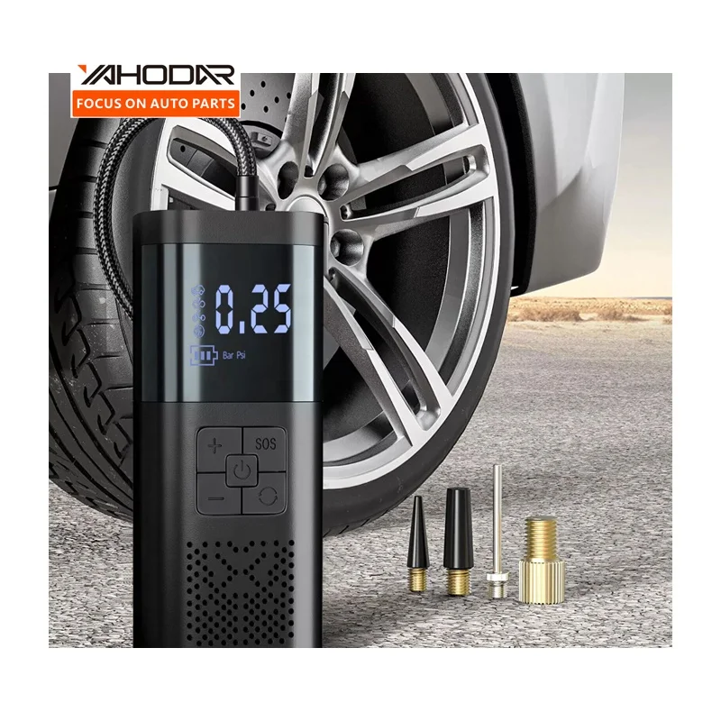 Digital Tyre Inflator Portable Air Compressor Mini Air Pump For Car Motorcycles Ball Bicycle Tire 150 PSI