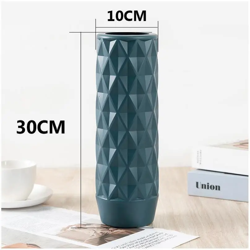 Flower Vase Home Decor Mold De Modern Mini Wedding Porcelain Small White For Centerpieces Wedding Plastic Fake Flowers With Vase