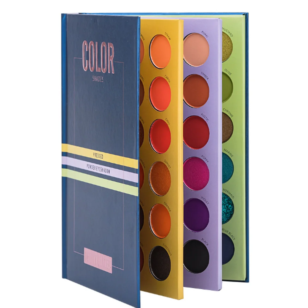 72 Colour Eye Shadow book Makeup Cosmetic Matte, shimmer  Eyeshadow Palette Set