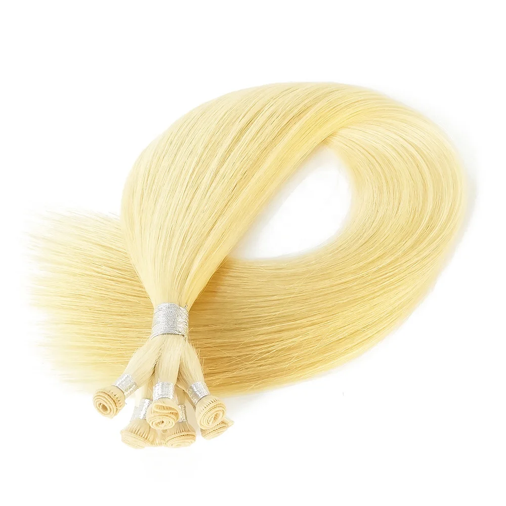 Cuticle Aligend Incredibly Thin Hair Extensions Genius Weft Virgin Human Hair Weft Human Extension