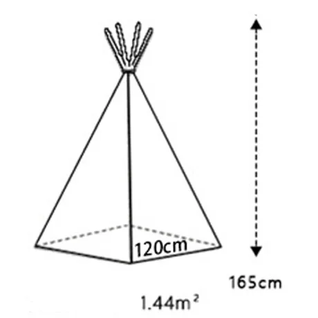 Индивидуальный индийский вигвам, палатка, детский домик для игрушек, детский игровой домик для дома, Детская игровая палатка, оптовая продажа