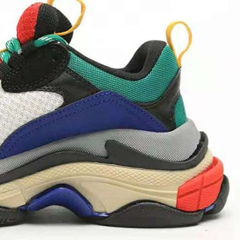 2021 лучшее качество OG фирменный логотип для мужчин и женщин Balanciaga Triple S Putian тренировочная обувь повседневные кроссовки