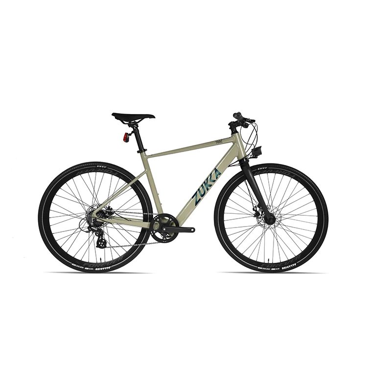 700C Electric Road Bike With 36V250W Motor And Straight Handlebar