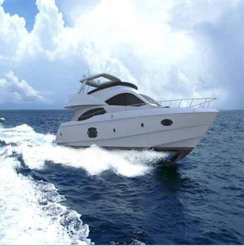 77ft  luxury yacht  fiberglass yacht  made in China yacht manufacturer boat for sale