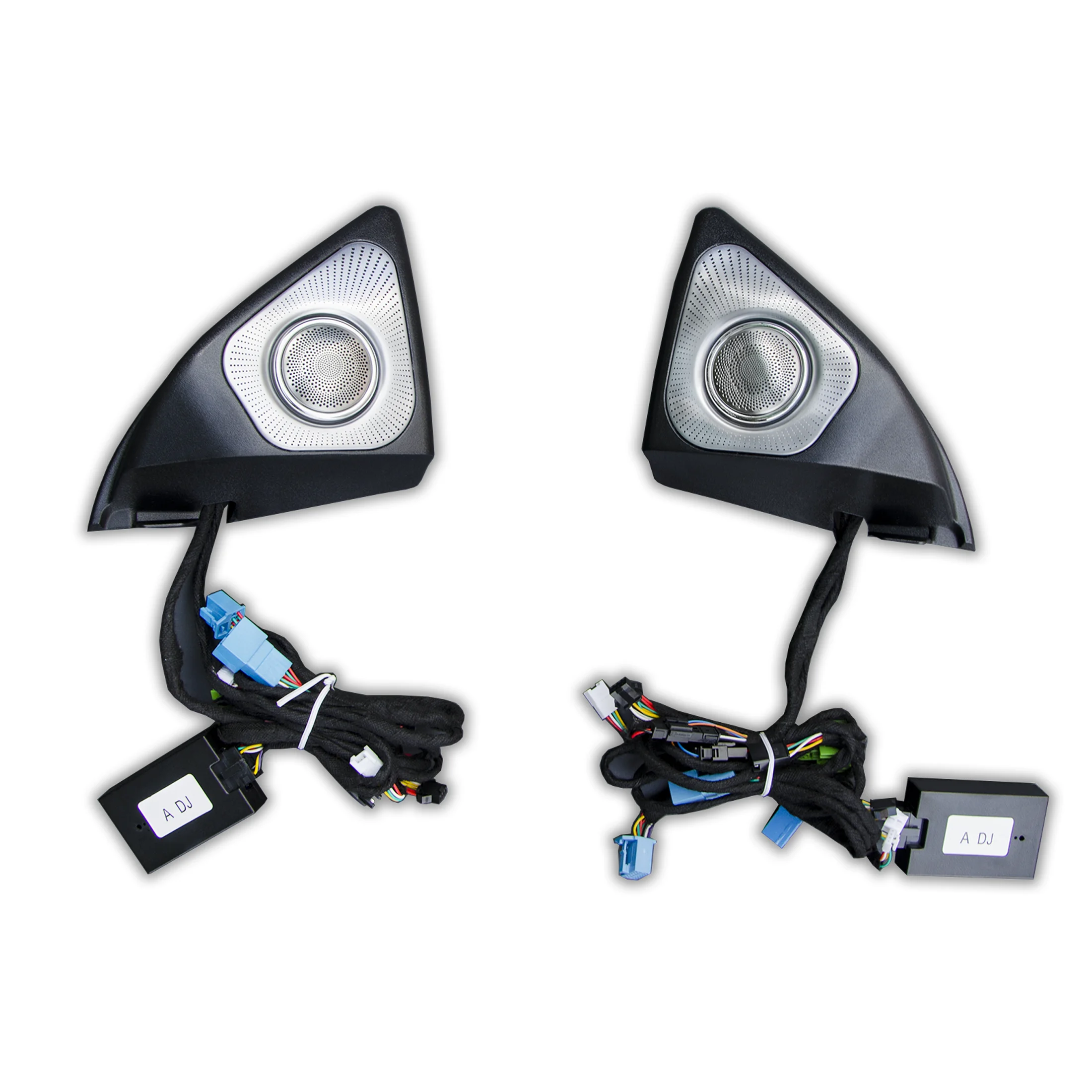 HYDAUTOA 64 colors 3D rotary tweeter speaker with Ambient Lighting system for Mercedes Benz A-class W177 2019+