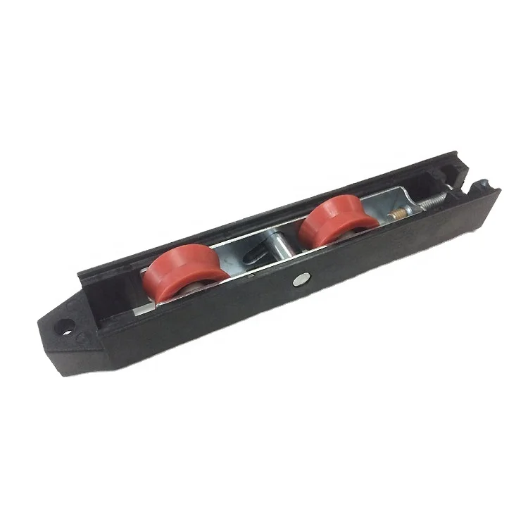 Aluminum double sliding window door bottom rollers with plastic housing