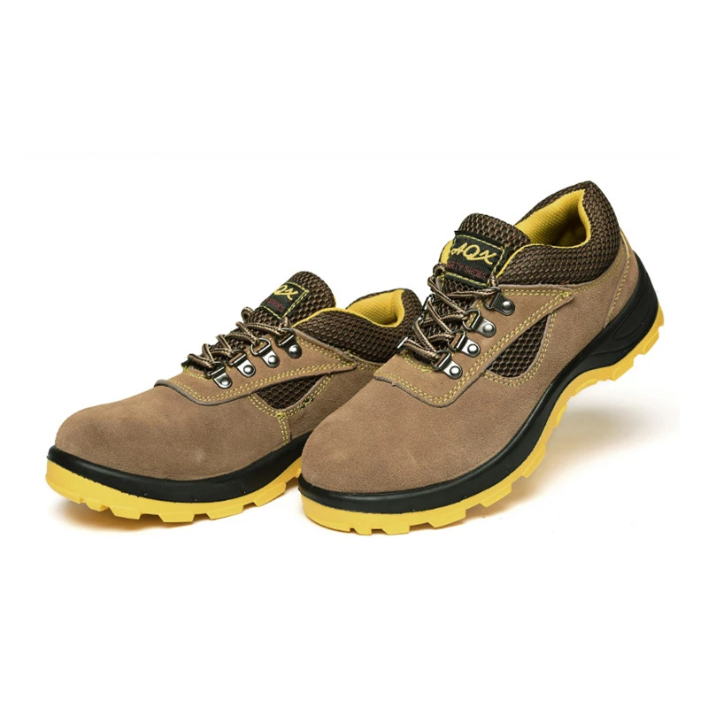 Work Safety Shoes For Men Mesh Breathable Steel Toe Boots Womens Labor Insurance Puncture Proof Casual Shoe