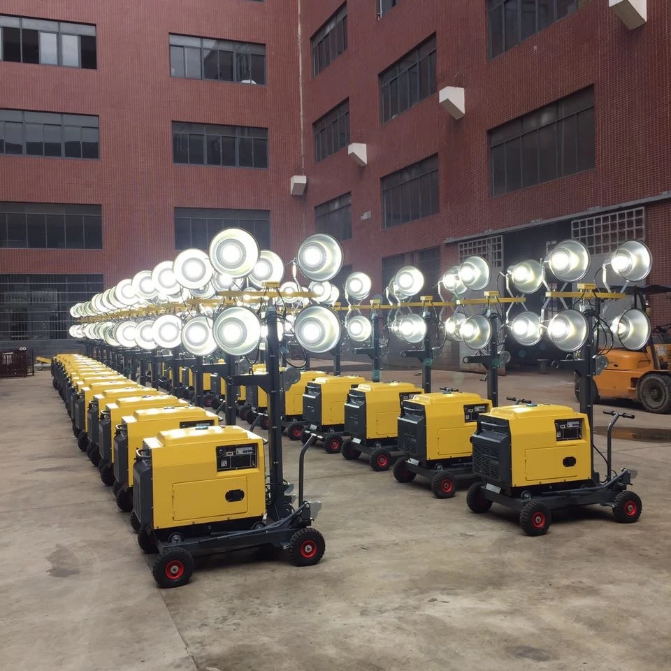 5KW Diesel Generator Construction Mobile Light Tower