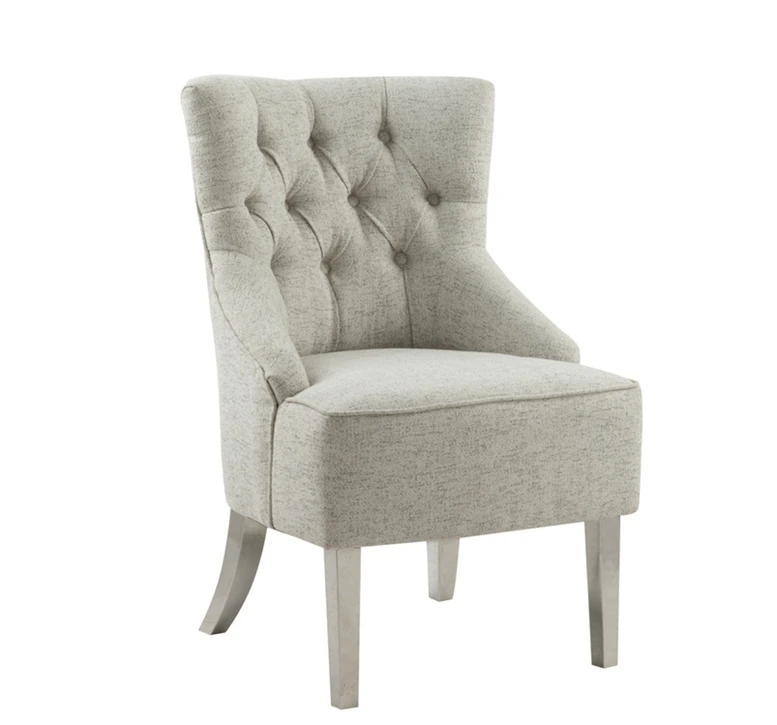 Домашняя мебель, роскошная деревянная рама, акцентное кресло, гостиная, одноместный диван с нержавеющими ножками