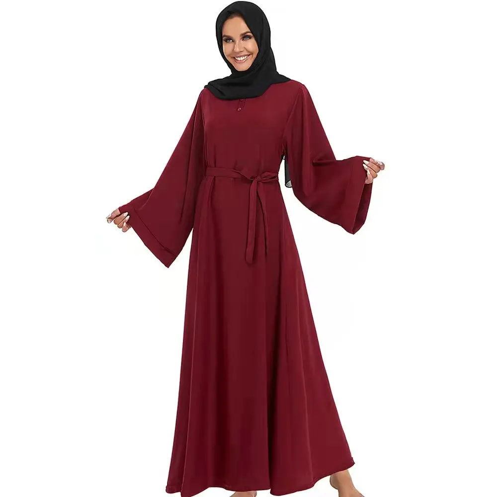 Hot sale Wholesale Modest Women Abaya islamic clothing muslim long dresses for women