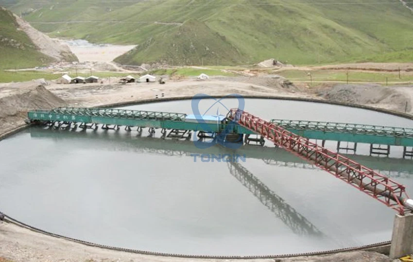Automatic central drive dewatering industrial concentrate mining thickener