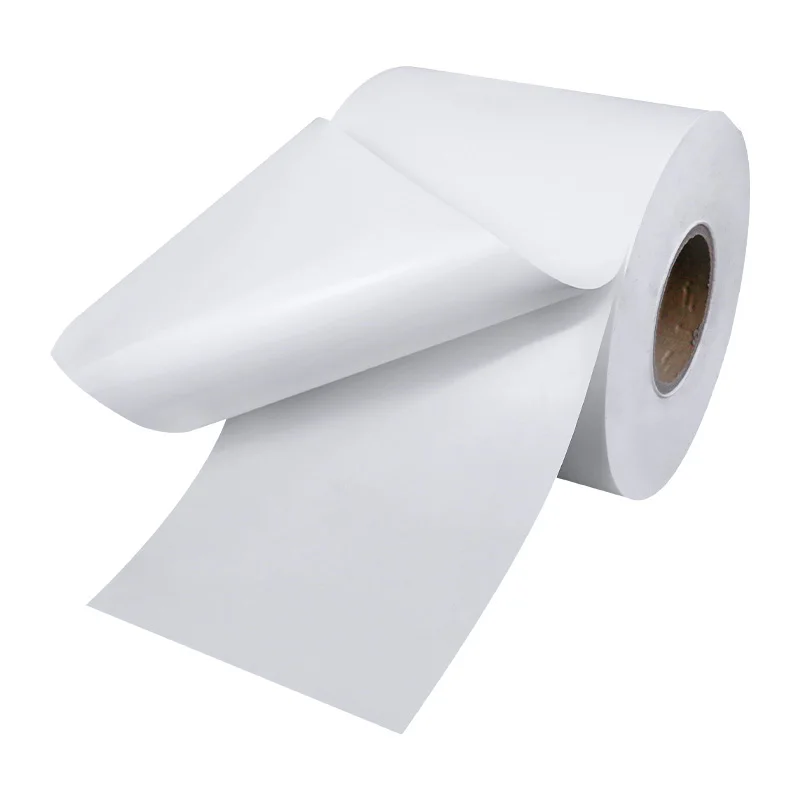 Price label stock raw material sticker usage jumbo roll self adhesive thermal