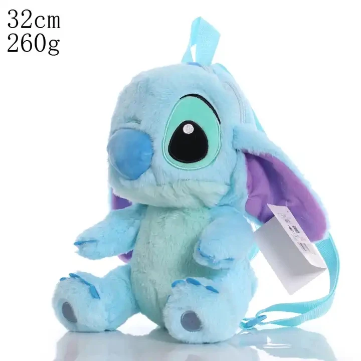 Kawaii Stitch & Lilo Plush Backpack Cartoon Doll Backpack