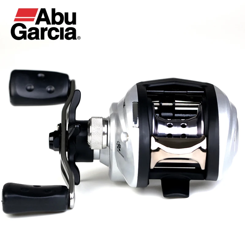 Abu Garcia SMAX3 Baitcasting Fishing Reel Dual Brake Max Drag 8kg Gear Ratio 6.4:1 5+1BB Ultralight 207g Casting fishing Reels