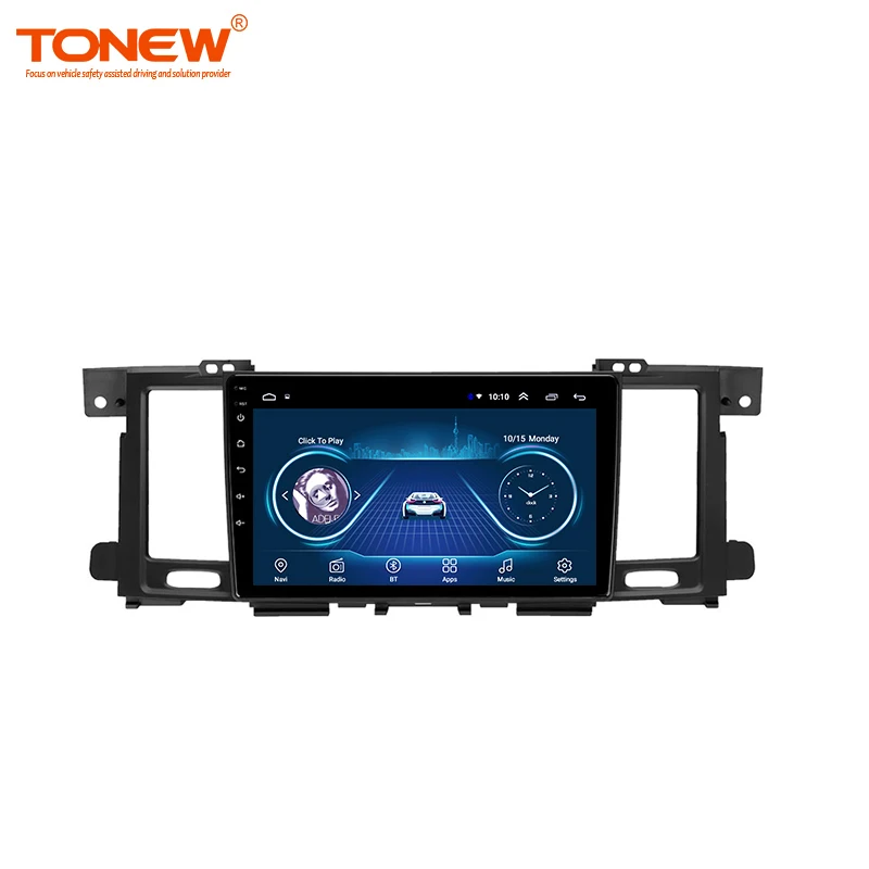 Автомобильная Мультимедийная система Tonew Android 10 полный сенсорный экран для Nissan патруль 2 2010-2020 автомобильный оптический