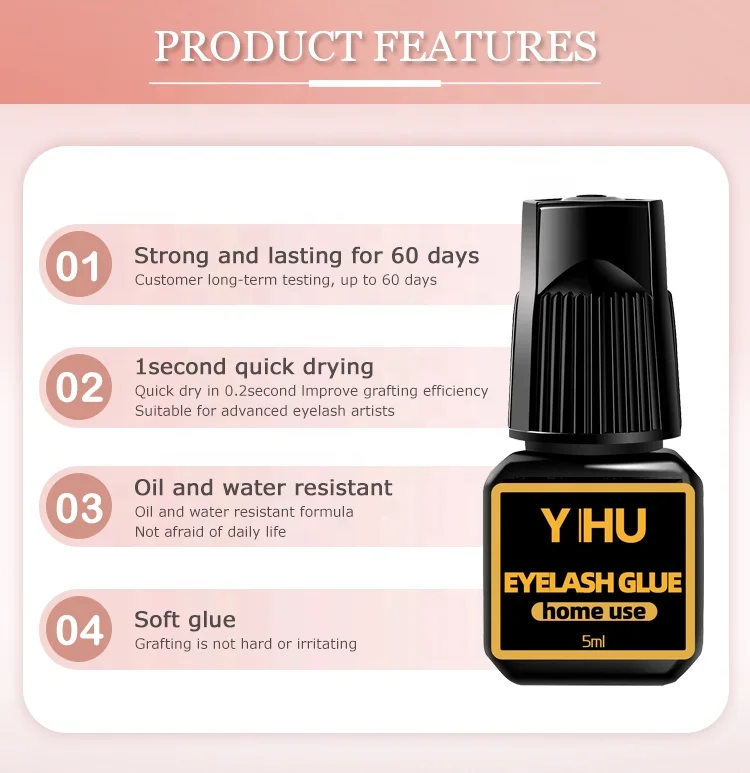 New Technique Washable UV Microwave Glue for False Eyelash Extension Premium Product Category Eyelash Glue