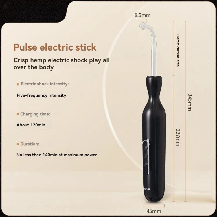 Porn video dedicated electric spark visual impact Scare sex toy electric shock punishment  BDSM Electro Shock Wand