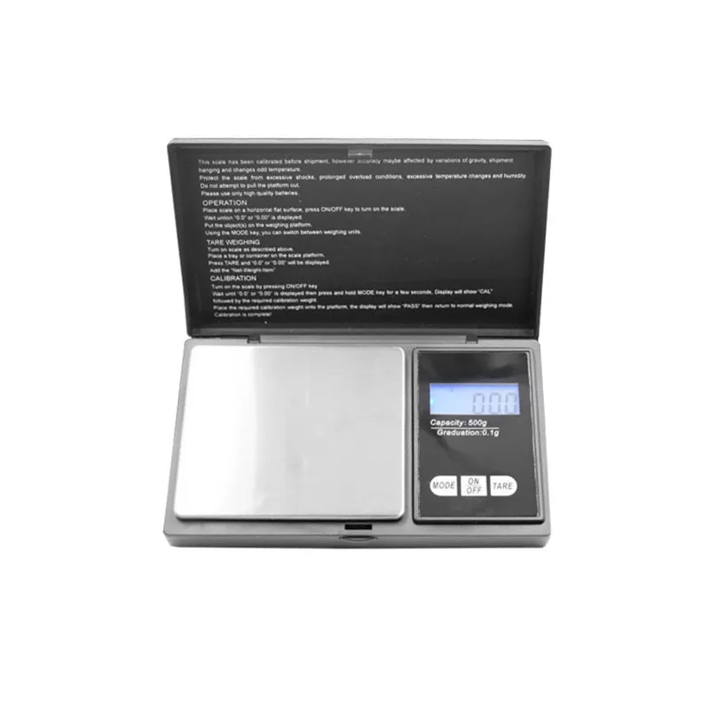 Mini Digital Weighing Hand Scale, Backlight Diamond Mini Pocket Scale