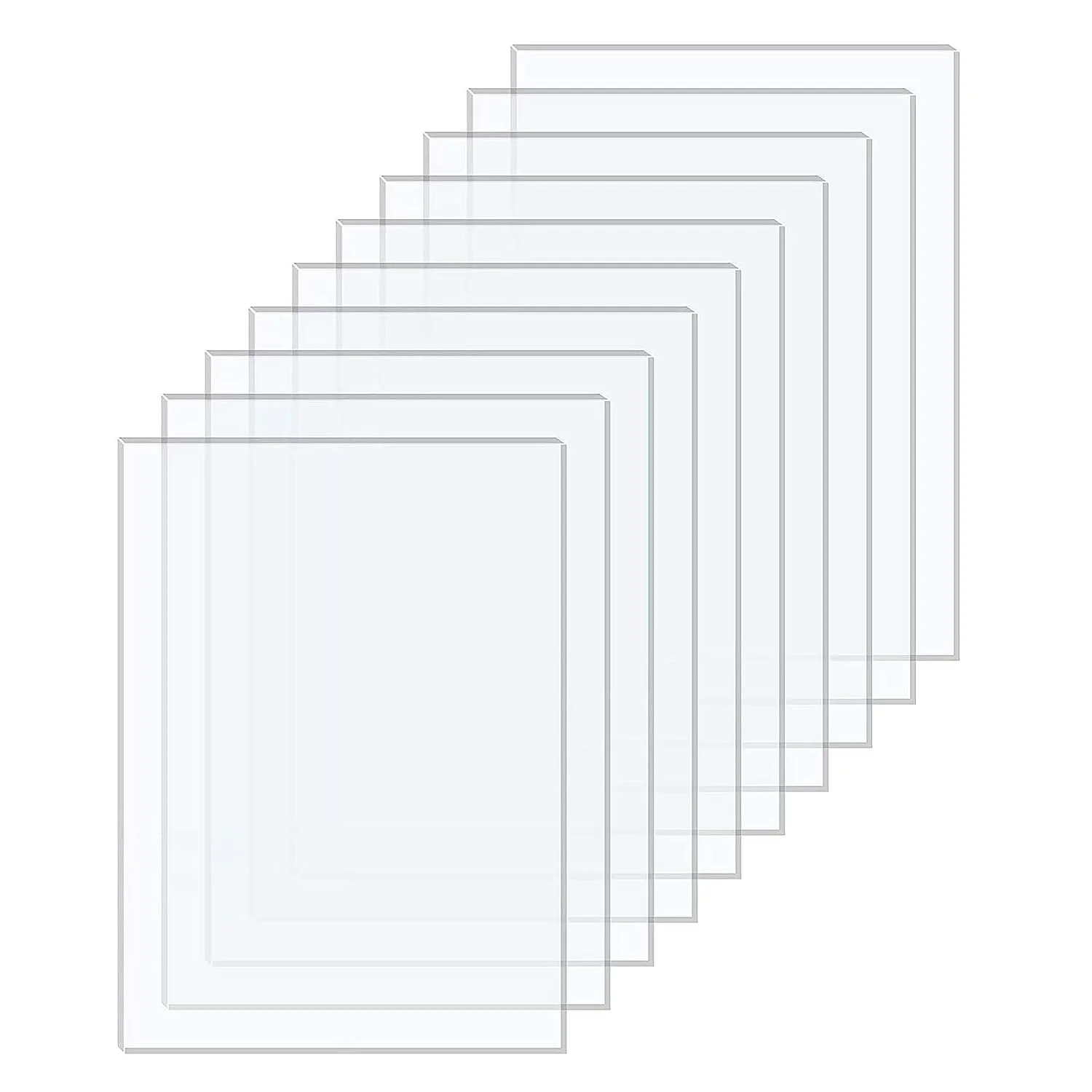 Custom Any Size Acrylic Sheet 3mm 5mm 8mm 10mm Thickness Clear Acrylic Sheets