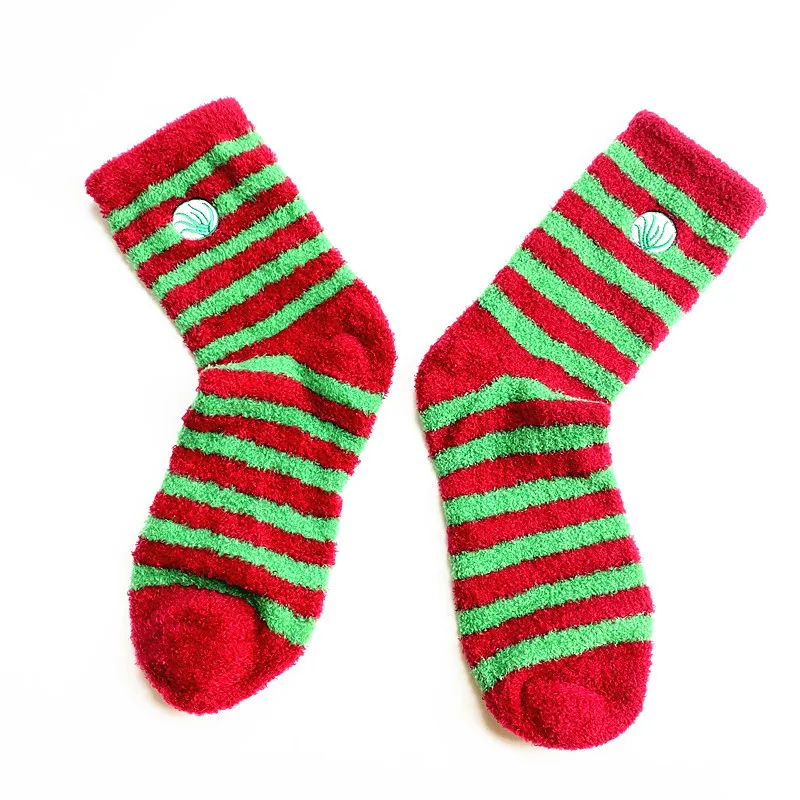 Aloe Vera Essential Oil Socks With Vitamin E Soft Comfort Nylon Plush Foot Care Socks