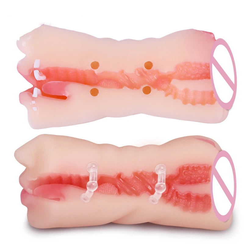 3 in 1 Anal Butt Mouth Male Masturbation Real Vagina Pockets Pussy Male Masturbators Adult Sex Toys for Men