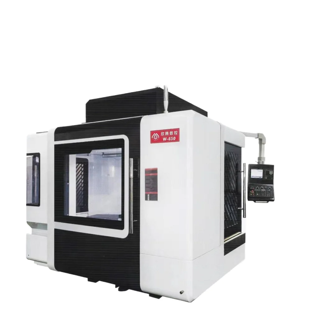 High precision multi-axis horizontal linear rail CNC machining center milling machine